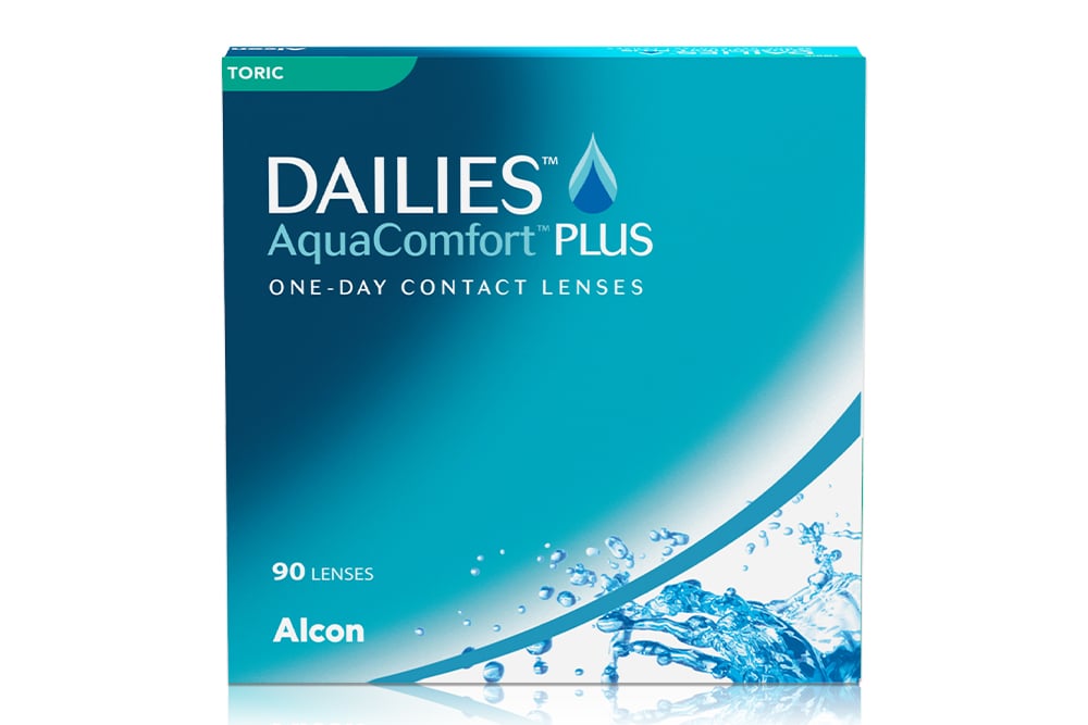 DAILIES® AquaComfort PLUS for ASTIGMATISM: 8.8 base curve