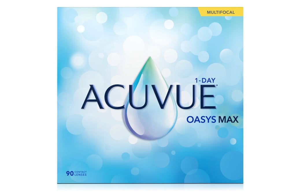 ACUVUE® OASYS MAX 1-Day MULTIFOCAL: 8.4 base curve
