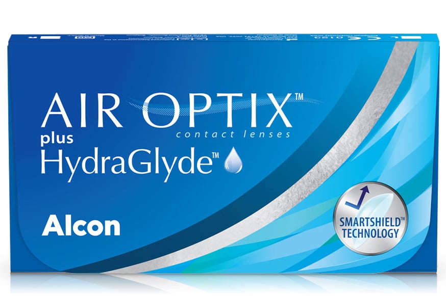 AIR OPTIX® plus HydraGlyde (monthly): 8.6 base curve - 1 Year Supply