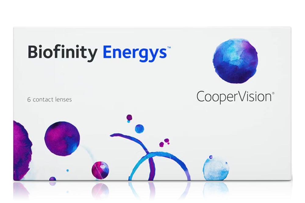 Biofinity Energys (monthly): 8.6 base curve - 1 Year Supply