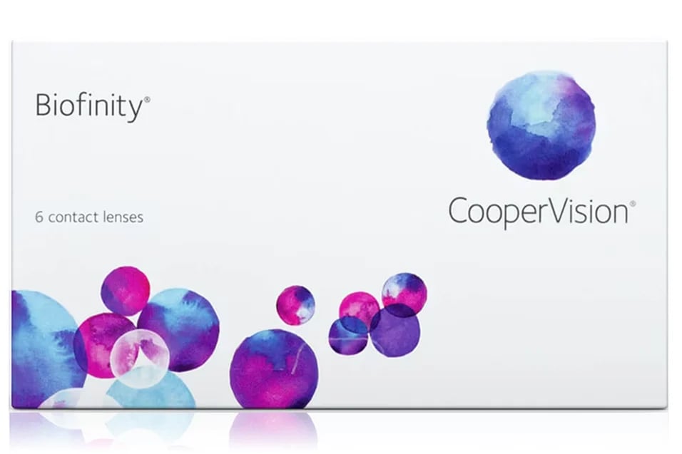 Biofinity (monthly): 8.6 base curve - 1 Year Supply