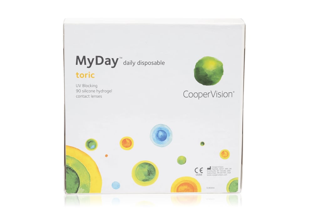 MyDay Dailies for ASTIGMATISM: 8.6 base curve