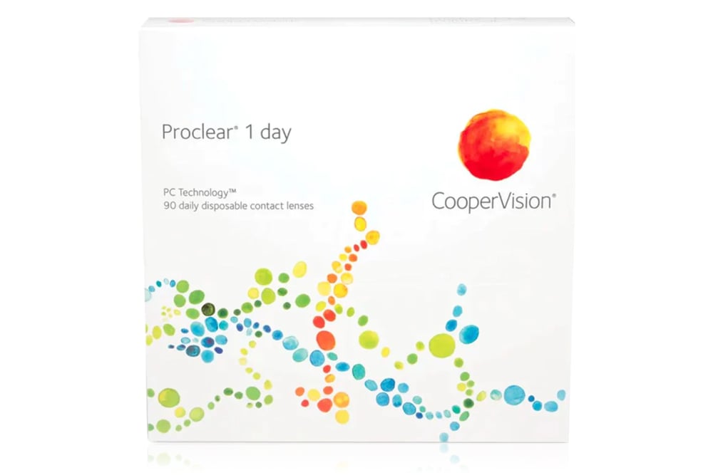 Proclear 1-Day: 8.4 base curve - 6 Month Supply