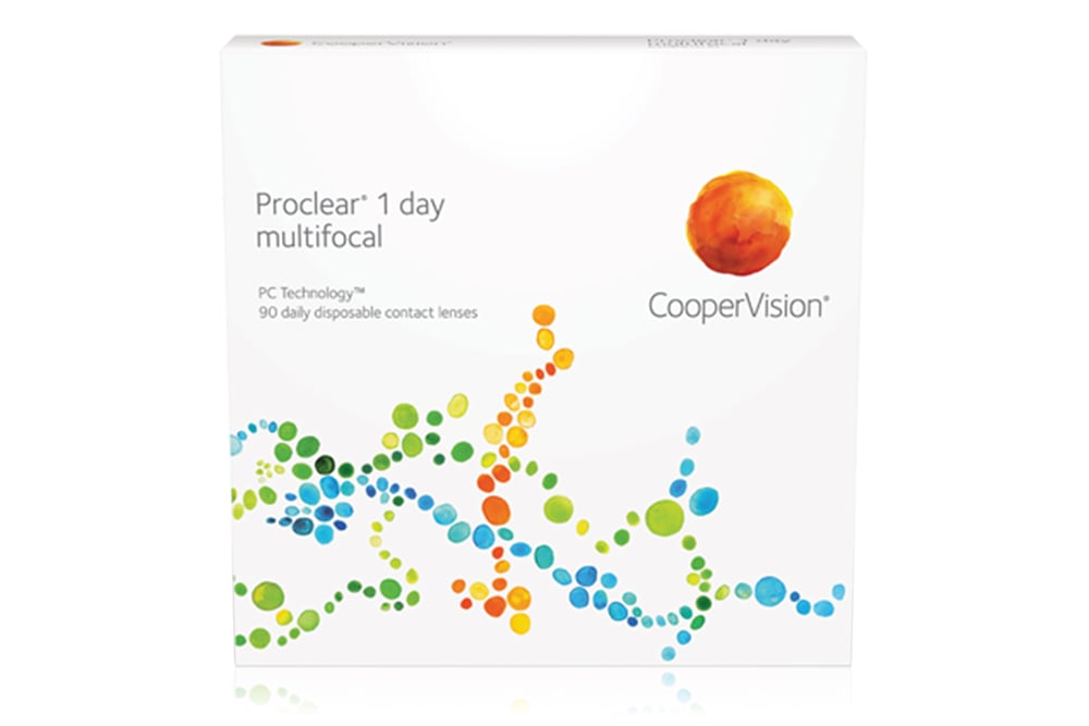 Proclear 1-Day MULTIFOCAL: 8.7 base curve